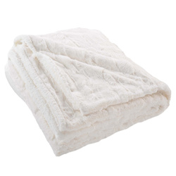 Műszőrme takaró, NATURAL