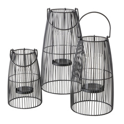 Fém lámpás készlet CINTA, 25 - 40 cm