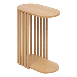 Keskeny segédasztal, lamellák, SLAT, 56 cm