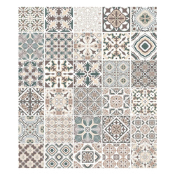 Üveg védőlap a tűzhelyhez FLOOR TILE, 60 x 70 cm, WENKO, csempe