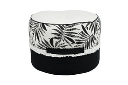 Pamut puff ZIANA, Ø 40 cm