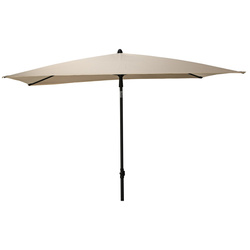 Négyszögletű kerti esernyő, 125 x 200 cm