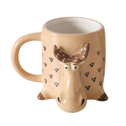 Nagy, jávorszarvas alakú MOOSY bögre, 440 ml