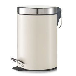 Fürdőszobai kosár, szemetes - 3 l, ZELLER, krém színű