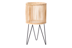 Rattan virágtartó, 21 x 42 cm