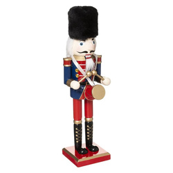 Diótörő figura, fa, 25 cm