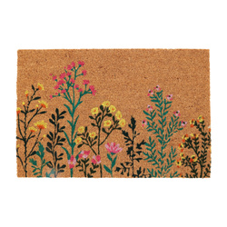 Virágmintás lábtörlő, 59 x 39 cm