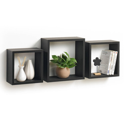 Függő polcok kockák, 3 darabos készlet.