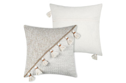 ZIANA boho dekoratív párna rojtokkal, 45 x 45 cm