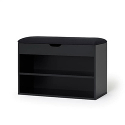 LEVA cipőtartó padkázattal, 60 x 30 x 47 cm