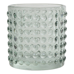 ARTY, domború mintás gyertyatartó, Ø 7 cm