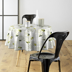 Kerek asztalterítő spanyol ANDALOUSIE mintával, Ø 160 cm, műanyag