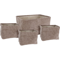 Tároló kosarak készlete, 4 db.