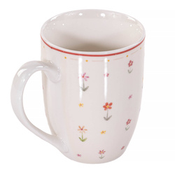 Virágos porcelánbögre BLÜMI, 350 ml