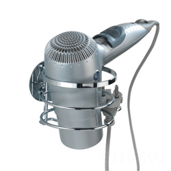 Hajszárító tartó, Turbo-Loc - rozsdamentes acél, WENKO