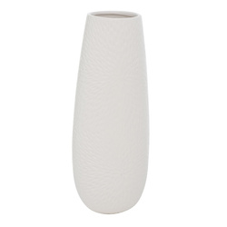 Dombormintás kerámiaváza, SALINA, 31 cm