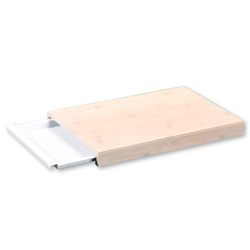 Vágódeszka kihúzható tálcával, 38 x 25 cm, Kesper