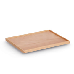 Bükkfából készült dobozfedél, 40 x 30 cm