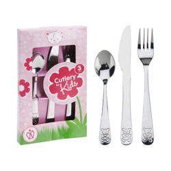 Gyermek evőeszköz készlet, 3 részes