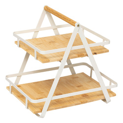 Konyhapult polc ORDERA, 2 szintes, 30,5 x 22,5 x 29 cm