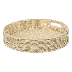 Kord dekoratív tálca, kerek, Ø 35 cm