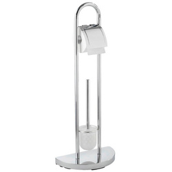 WC-papír tartó és WC-kefe, COSENZA - 2 az 1-ben, WENKO