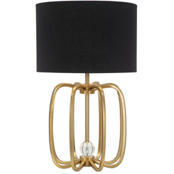 Arany állványos éjjeli lámpa, Ø 38 cm