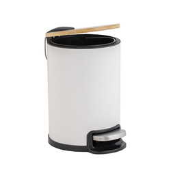 Hulladékgyűjtő puha záródású, bambusz, 3 l, MOBELLE