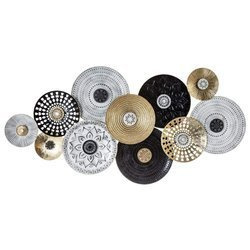 DECO falidísz, dizájn, etnikai minta, fali dekoráció, 134 x 68 cm, minta 2