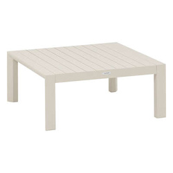 EVASION teraszi kávézóasztal, alumínium, 87 x 87 cm