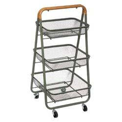 TRIO fürdőszobai kocsi, 3 szint, fém