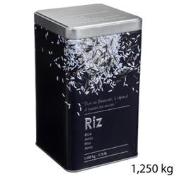 Rizs tároló, 1,25 kg, fém