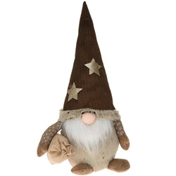 Karácsonyi törpe figura, magassága 45 cm