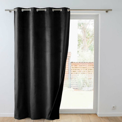 Gyűrűs függöny, dombornyomott, 140 x 260 cm