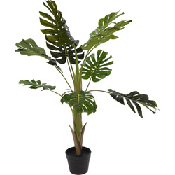 Mesterséges cserepes növény MONSTERA, magas, 110 cm