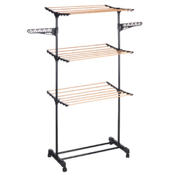 PLASTIWOOD ruhaszárító, 80-140 x 57 x 165 cm