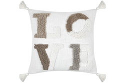 Dekoratív párna levehető párnahuzattal, JOANNY, 45 x 45 cm