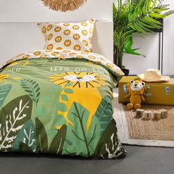 MAGIKUS DZUNGEL gyermek ágynemű, 100% pamut, 140 x 200 cm