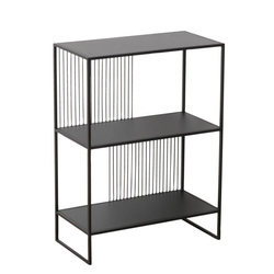 Cindy fekete fém állvány, 75 x 28 cm