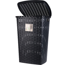 Újrahasznosított műanyag szennyeskosár, 53 liter