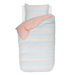 Színes pamut perkal ágynemű szett mintával, kétoldalas, 140 x 220 cm, Esprit