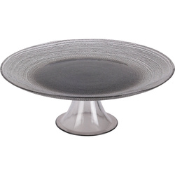 Üvegtál süteményhez LAKRIS, Ø 28 cm