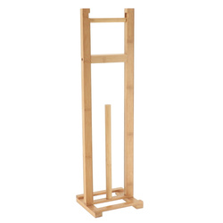 LINEA bambusz toalettpapír tartó, 65,5 cm