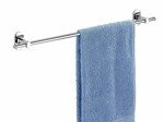 Hosszú törölközőtartó PUERTO RICO, acél, 80 kg-ig POWER-LOC, 60 cm, WENKO
