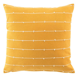 LINECHIC dekoratív párna, újrahasznosított pamut, 45 x 45 cm