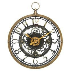 Fali óra látható MECA mechanizmussal, Ø 27 cm