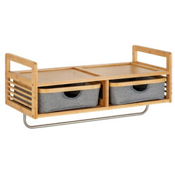 BAHARI fali ruhatartó, bambusz, WENKO