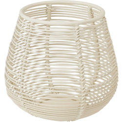 Tealight gyertya tartó, fém, 10 x 9 cm