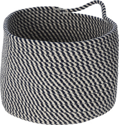 Tároló kosár, pamut, 23 x 18 cm