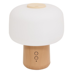 ABY elektromos illatosító diffúzor LED-del, 15 ml, világosbarna